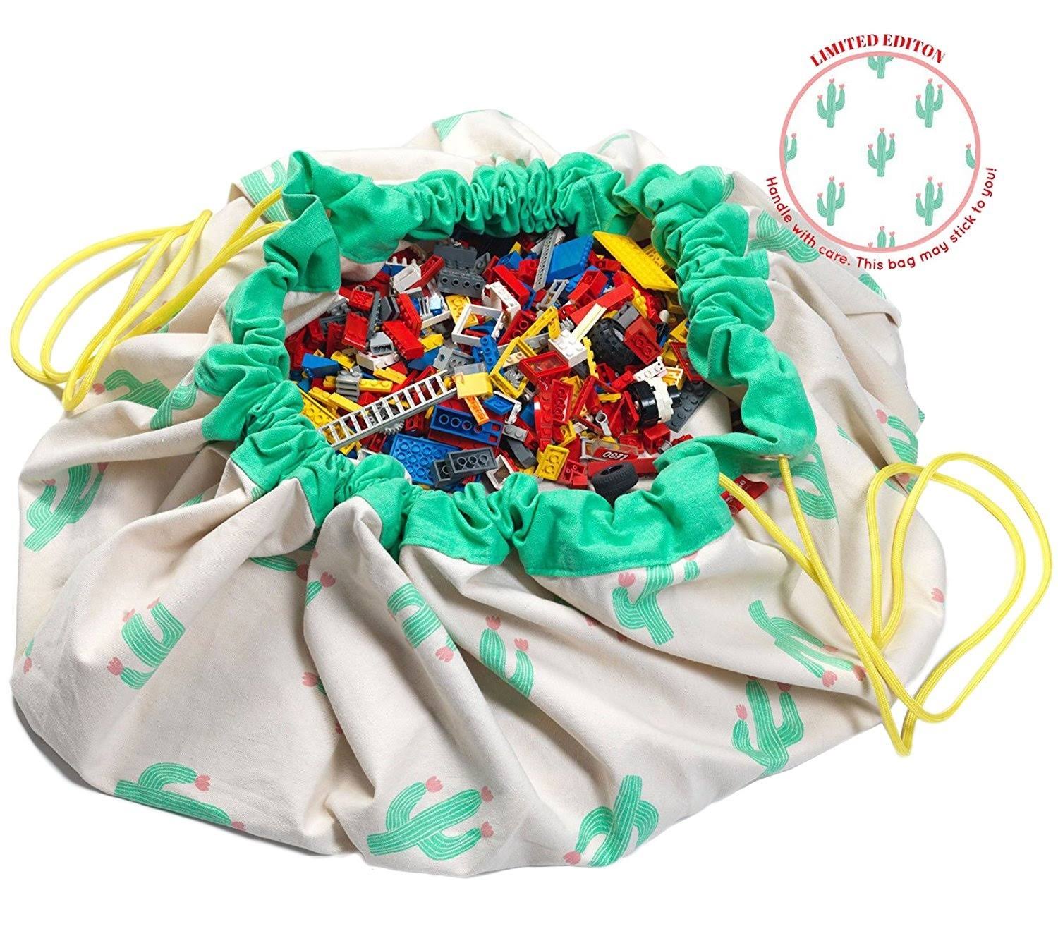 Play u0026 Go Cactus Toy Storage Bag