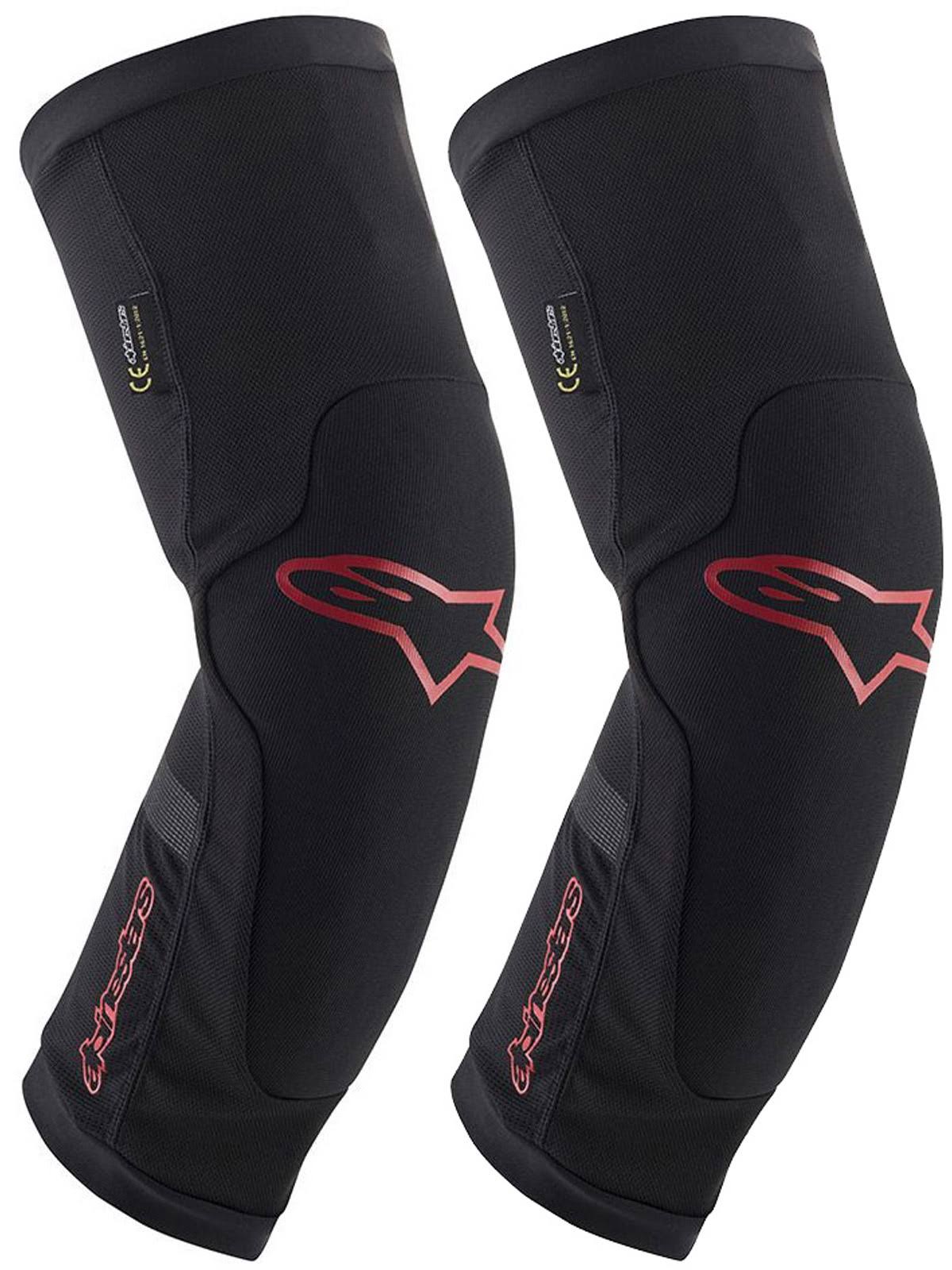 Alpinestars Paragon Plus Knee Protector Black Red, M