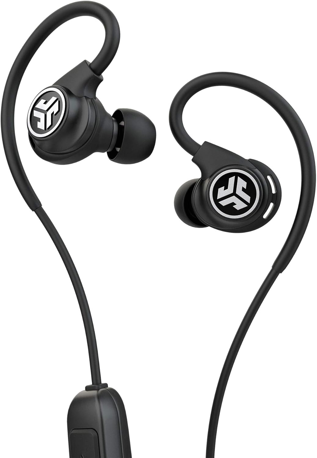 Jlab Fit Sport 3 Wireless Fitness Gym Earbuds | Bluetooth 4.2 | 6 Hour Battery Life | Flexible Memory Wire |IP55 Dust/Sweat Proof Rating | Noise Isolation | Universal Track Controls | Black