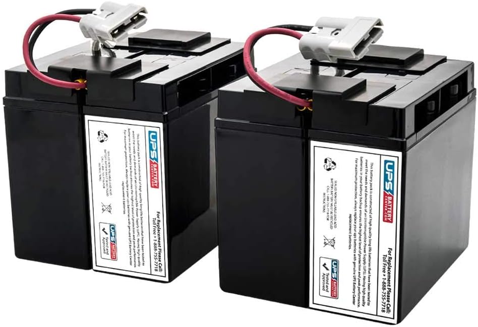UPSBatteryCenter APC Smart UPS XL 3000VA SUA3000XL Compatible Replacement Battery Set