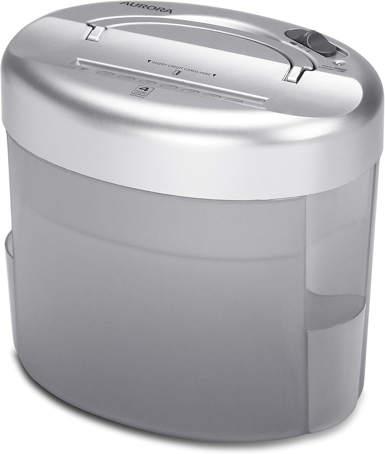 Aurora AU800SZ Professional Strip Cut Paper Shredder/CD/Credit Card Shredder Without Wastebasket, 8-Sheet Strip-Cut No Basket Pack of 2