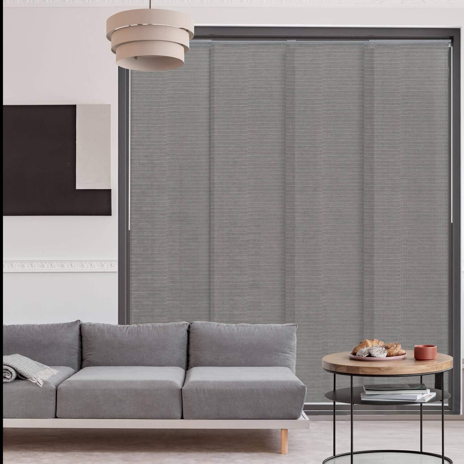 GoDear Design Deluxe Adjustable Sliding Panel Track Blind 45.8