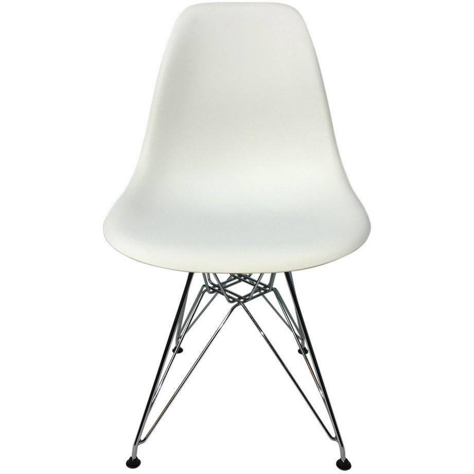 Eiffel Chair - Metal Legs - lake-blue-pp, Black