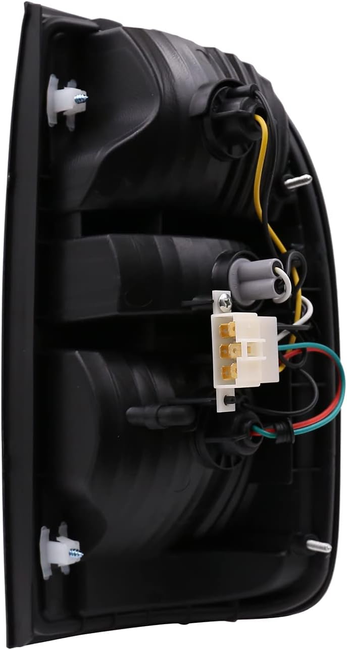 KYYET Left Driver side Tail Light Lamp Compatible with 2001 2002 2003 2004 Toyota Tacoma Pickup Truck TO2800139 8156004060-Include Bulbs