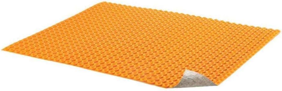 Schluter Systems Ditra Heat Duo Uncoupling and Waterproofing Membrane Sheet 8.4 Sq Ft DHD8MA with Sound Control and Thermal Break - 36 Pcs Pack