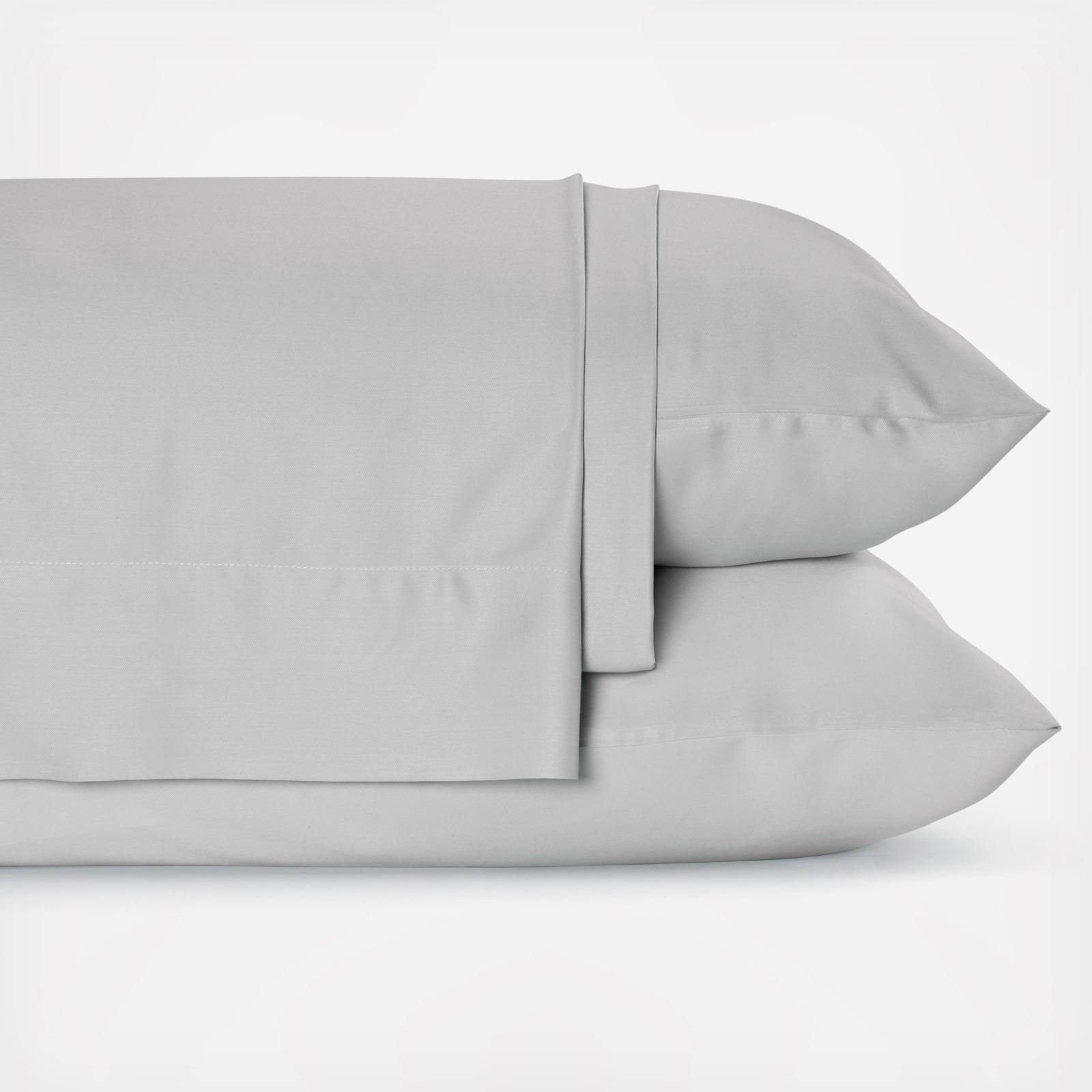 Nine Space Viscose from Bamboo Solid Sheet Set, Grey, King