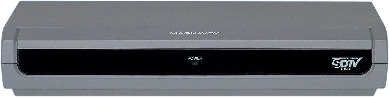 Magnavox TB100MG9 Digital to Analog TV Converter Box, Silver Pack of 2