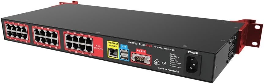 Enttec Pixelator 70060 LED Pixel Art-Net Control DMX Over Ethernet Compact ArtNet Controller to Pixel Link Driver PLINK (Pixel Link) WS2812, WS2811