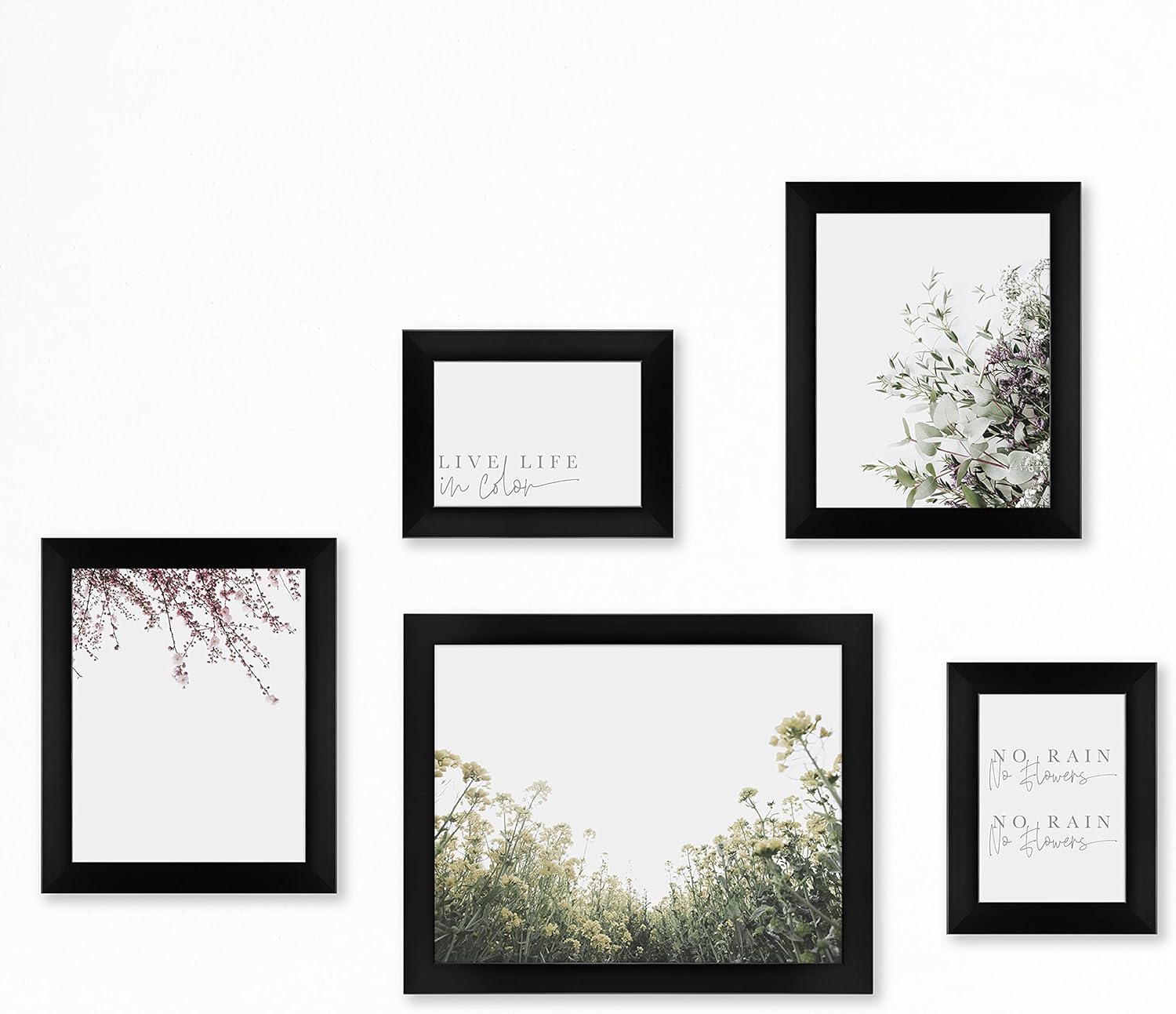 MCS QIK 5 Piece Collection, Black Frame Set Gallery