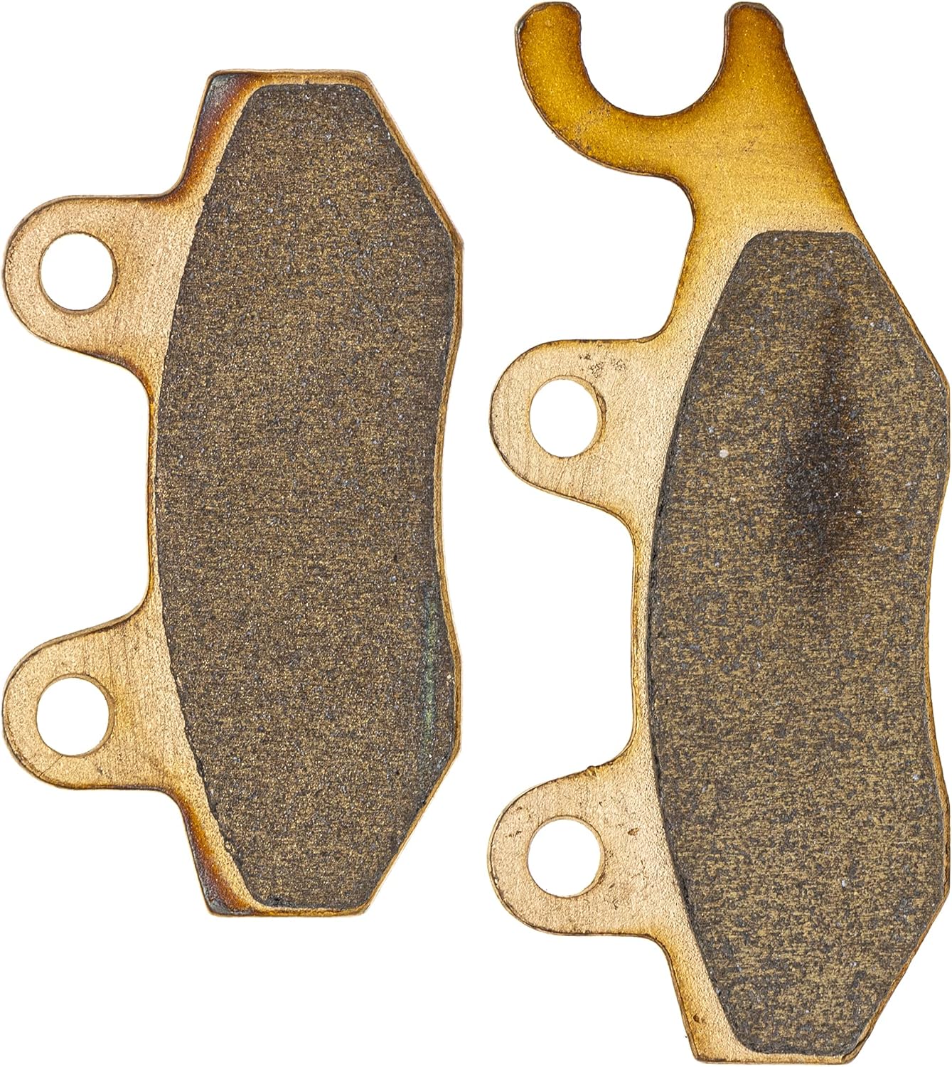 NICHE Ceramic Rear Right Hand Brake Pad Set for Yamaha 5B4-W0045-10-00 2 Pack