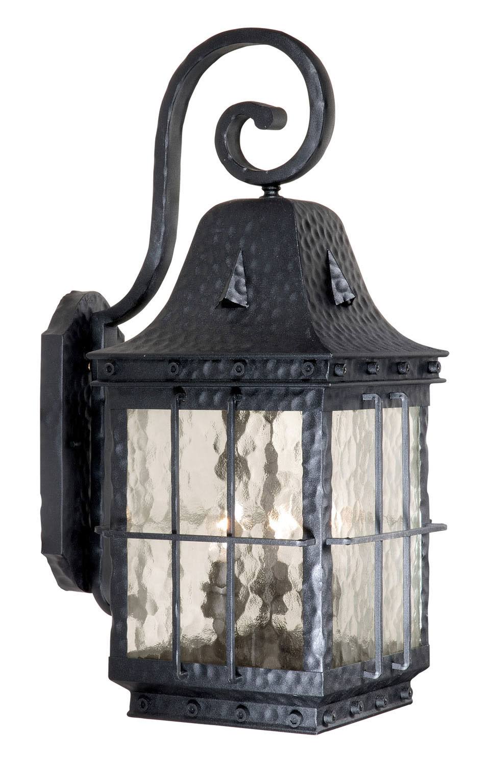 Vaxcel ED-OWD090TB Edinburgh 9 inch Outdoor Wall Light Textured Black