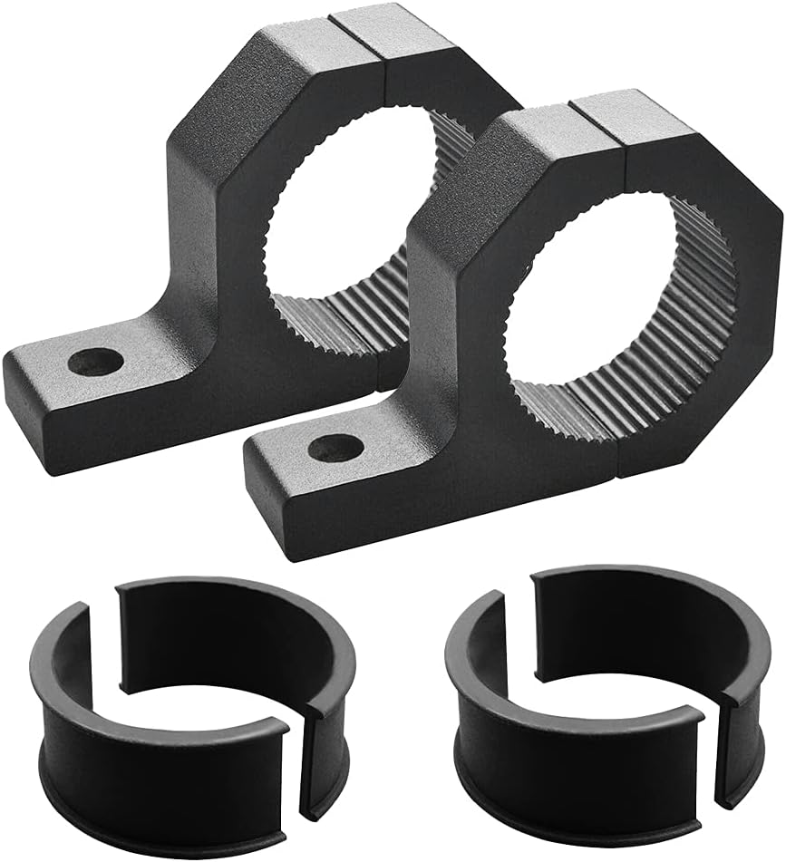 Samman 2.362 Inch Led Mounting Brackets Tube Clamp Mount 2.36'' LED Light Bar Pods Mount Roof Roll Cage Tube Holder for ATV UTV 2PCS &hellip;