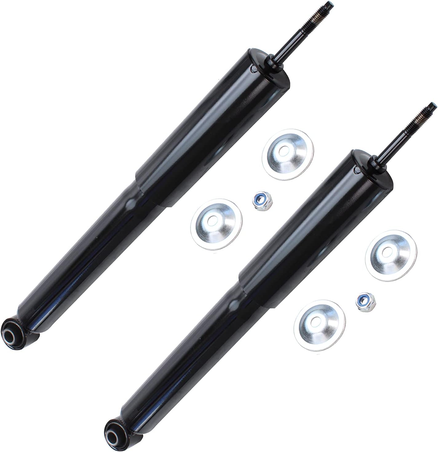 Detroit Axle - Rear Shock Absorbers Replacement for Chevy Malibu Pontiac G6 Saturn Aura - 2pc Set Pack of 2