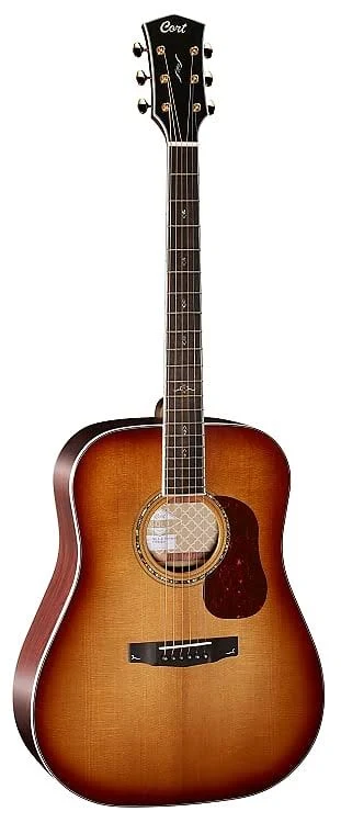 Cort Gold D8 Dreadnought Acoustic Guitar Natural