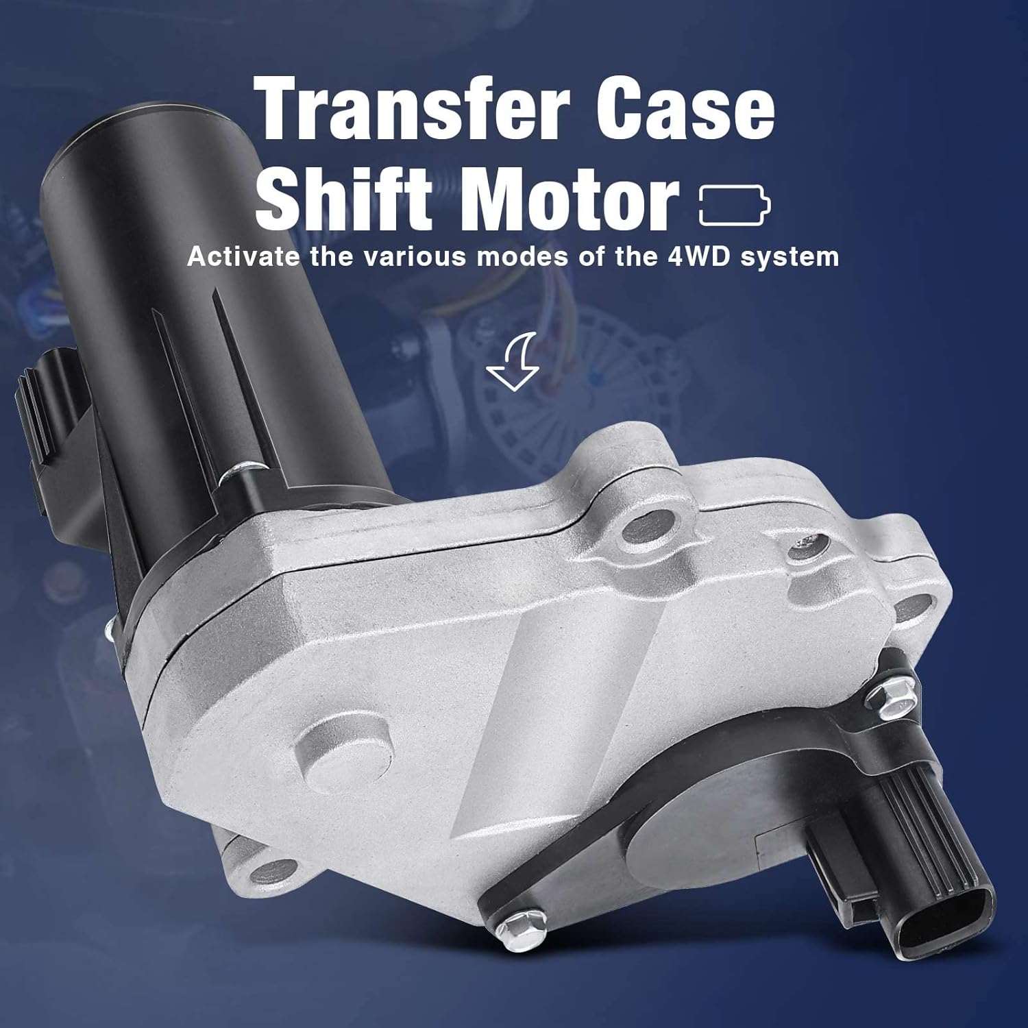 A-Premium Transfer Case Shift Motor 4x4 Actuator Compatible with Dodge Dakota 2003-2004 Durango 2003 Ram 1500 Ram 2500 Ram 3500 2003-2005 Replace 600-936
