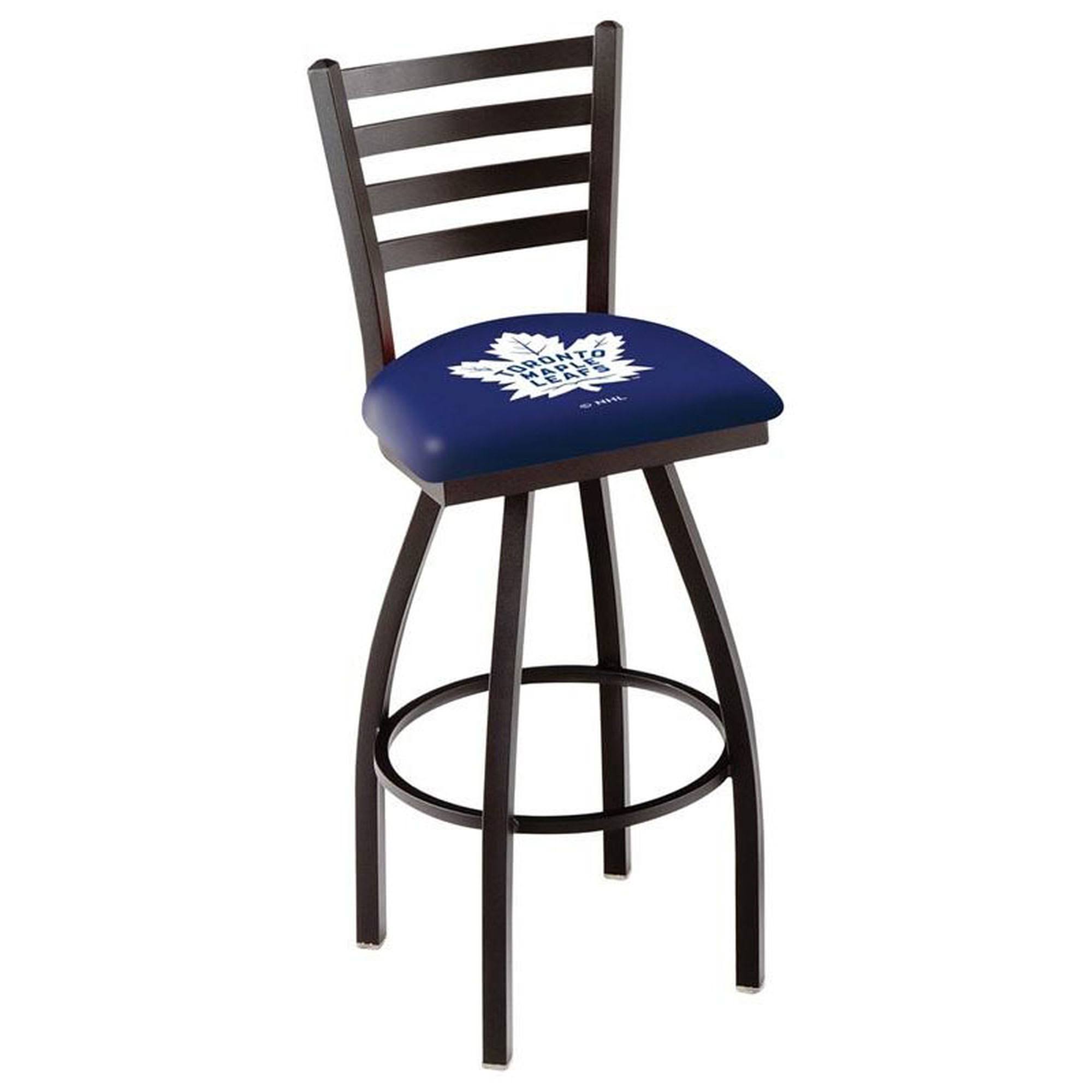 Holland Bar Stool Toronto Maple Leafs Swivel Bar Stool with Ladder Back