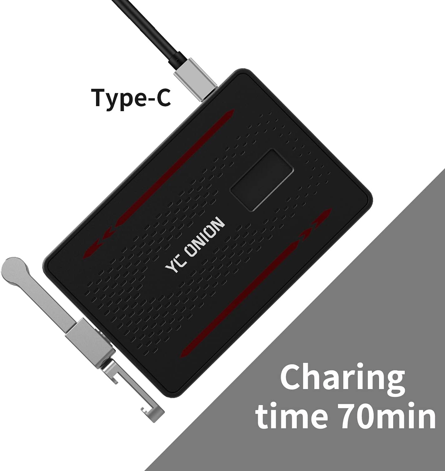 YC Onion RGB Camera Light Photography Studio Video Lighting with APP Control, Dimmable 3200K-6200K LED Video Light CRI98+ 360&deg;Full Color Camera Light, Fill Light with Cold Shoe Bracket(Black)