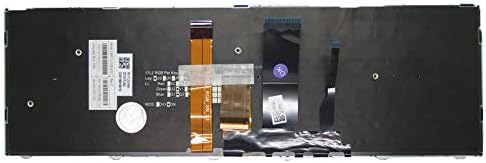 GAOCHENG Laptop Backlit Keyboard for CLEVO PA70 CVM17L23USJ4301 6-80-PA7E0-012-1 English Black Frame