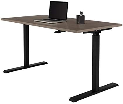 Realspace Magellan Pneumatic Height-Adjustable Standing Desk, 60