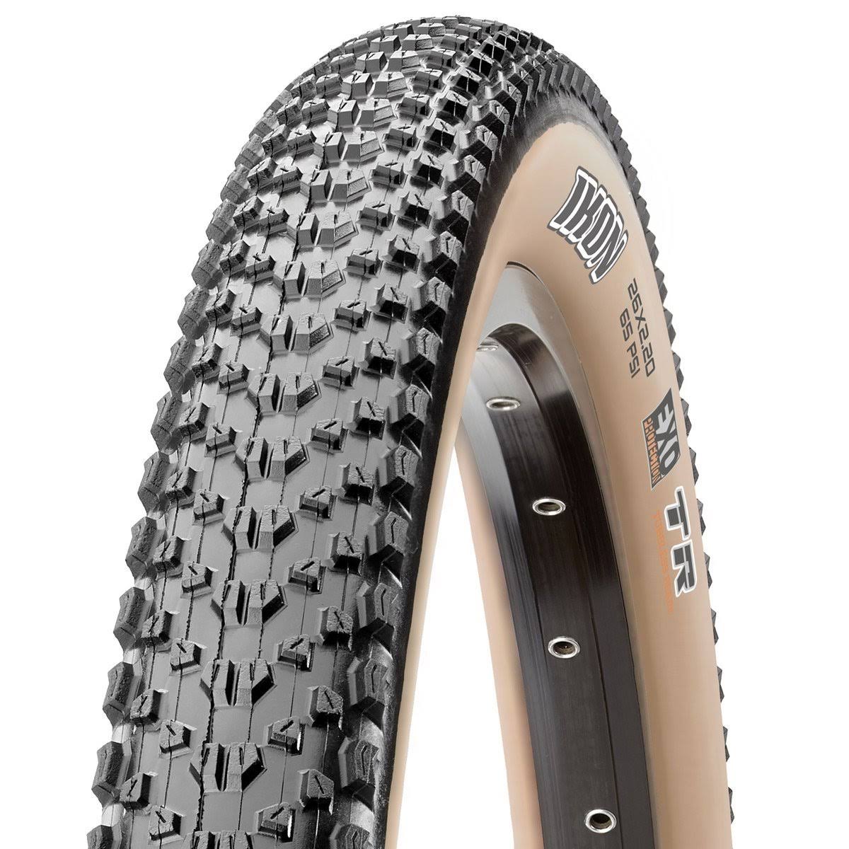 Maxxis Ikon Tire - 26 x 2.2 Tubeless Folding Black Dual Exo