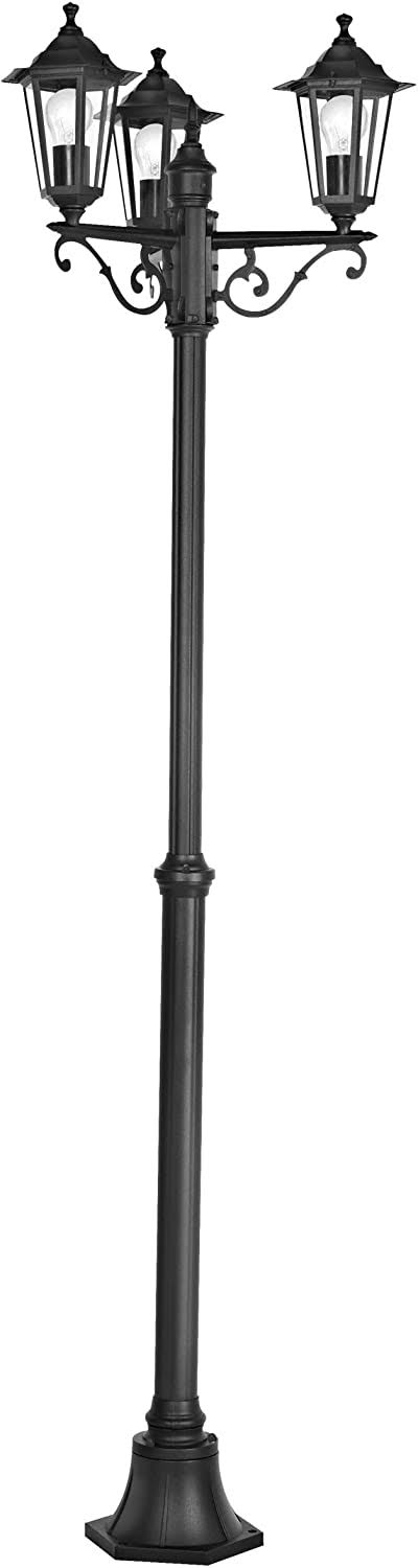 Eglo 22145 E27 Black Outdoor Floor Lamp Laterna 4