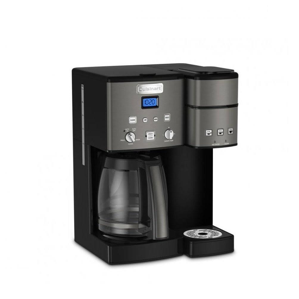Cuisinart SS-15BKS Coffee Center 12-Cup Coffeemaker u0026 Single Serve Brewer, Black