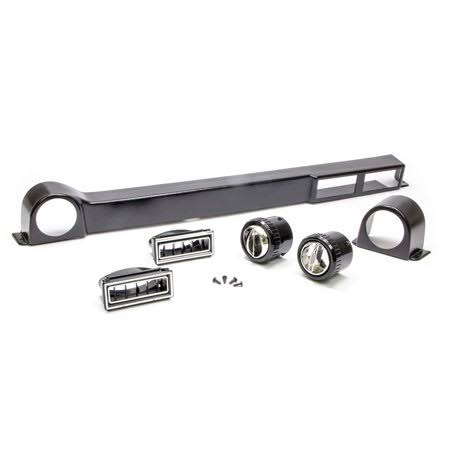 Vintage Air Black/Chrome 2 Piece Under Dash Louver P/N 492000-vua