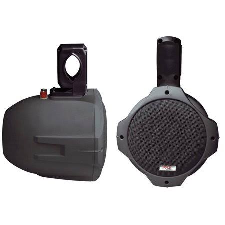 New Pyle PLMRB85 8 300 Watt Two-Way Black Wake Board Speakers
