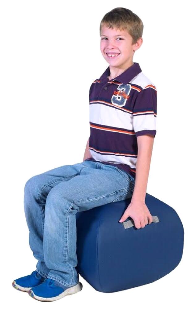 Childrens Factory CF805-154 Turtle Seat Ocean Blue - 16 in.