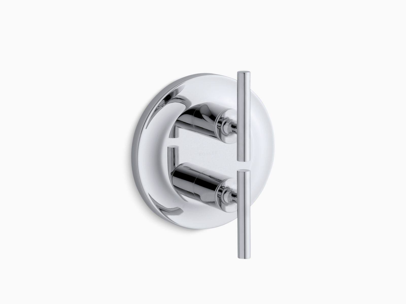 Kohler K-T14489-4-CP Purist Stacked Valve TRIM, Polished Chrome