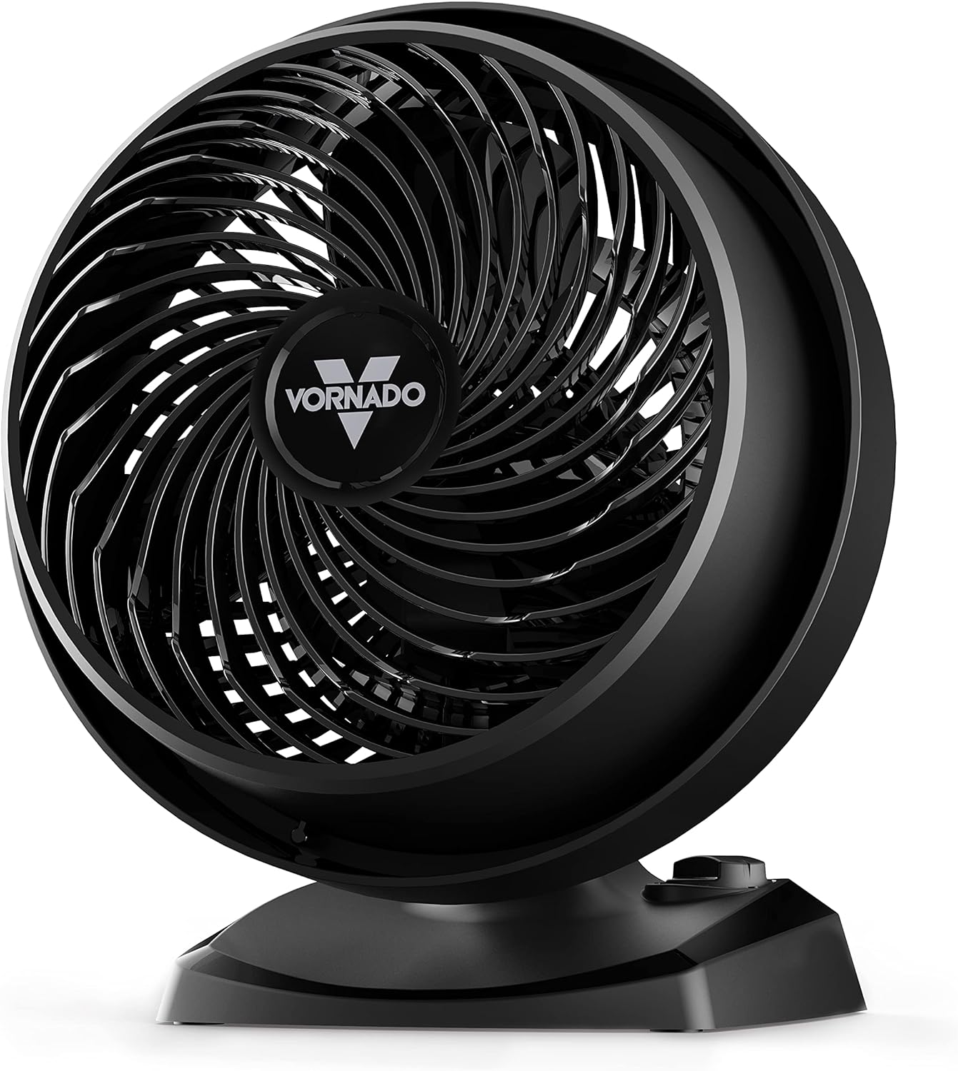 Vornado 62 Whole Room Air Circulator Fan with 3 Speeds, Black Pack of 2