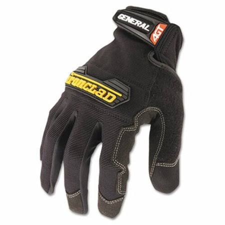 Ironclad General Utility Spandex Gloves Black Large Pair (IRNGUG04L)