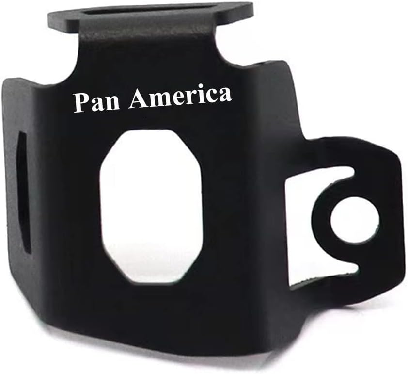 New CNC Aluminum Motorcycle Rear Fluid Reservoir Guard Protector Cover For Harley Davidson Pan America 1250 Special 2021 2020 (black)