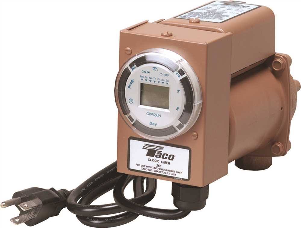 Taco Plumb N& Plug Circulator Pump, Bronze, 3/4x22 Sweat