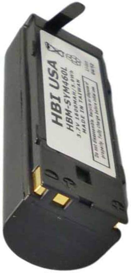 Replacement for Symbol 50-14000-079 Battery - Fully Compatible with P360, P370, P460, P470 - (1600mAh Li-ion) Pack of 2