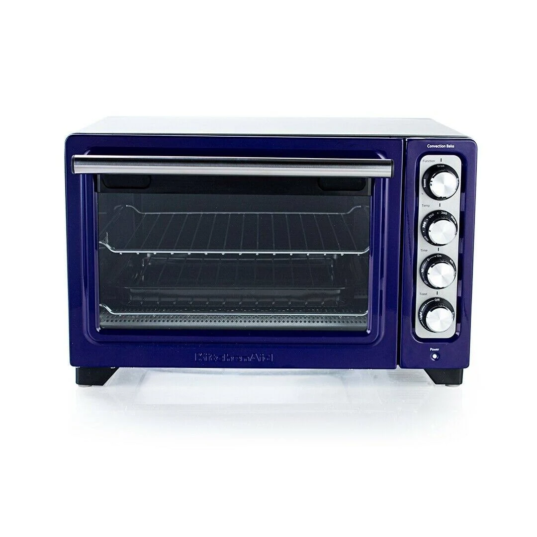 KitchenAid Refurbished 12x22 Compact Countertop Oven | Cobalt Blue - RKCO253BU