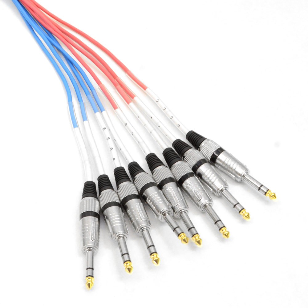 Seismic Audio - SAXT-8x10M - 8 Channel 10' XLR Male to 1/4