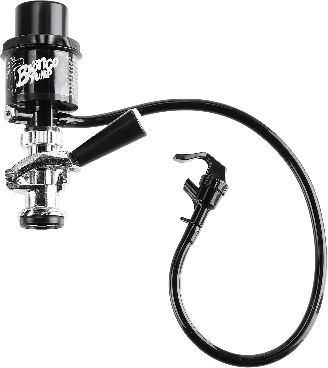 Taprite Keg Pump, D System, Black