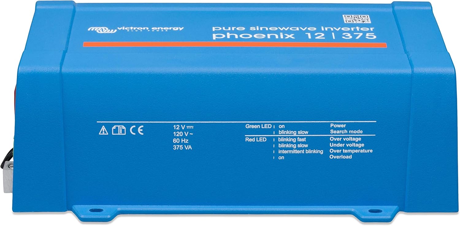 Victron Energy Phoenix 375VA 12-Volt 120V AC Pure Sine Wave Inverter