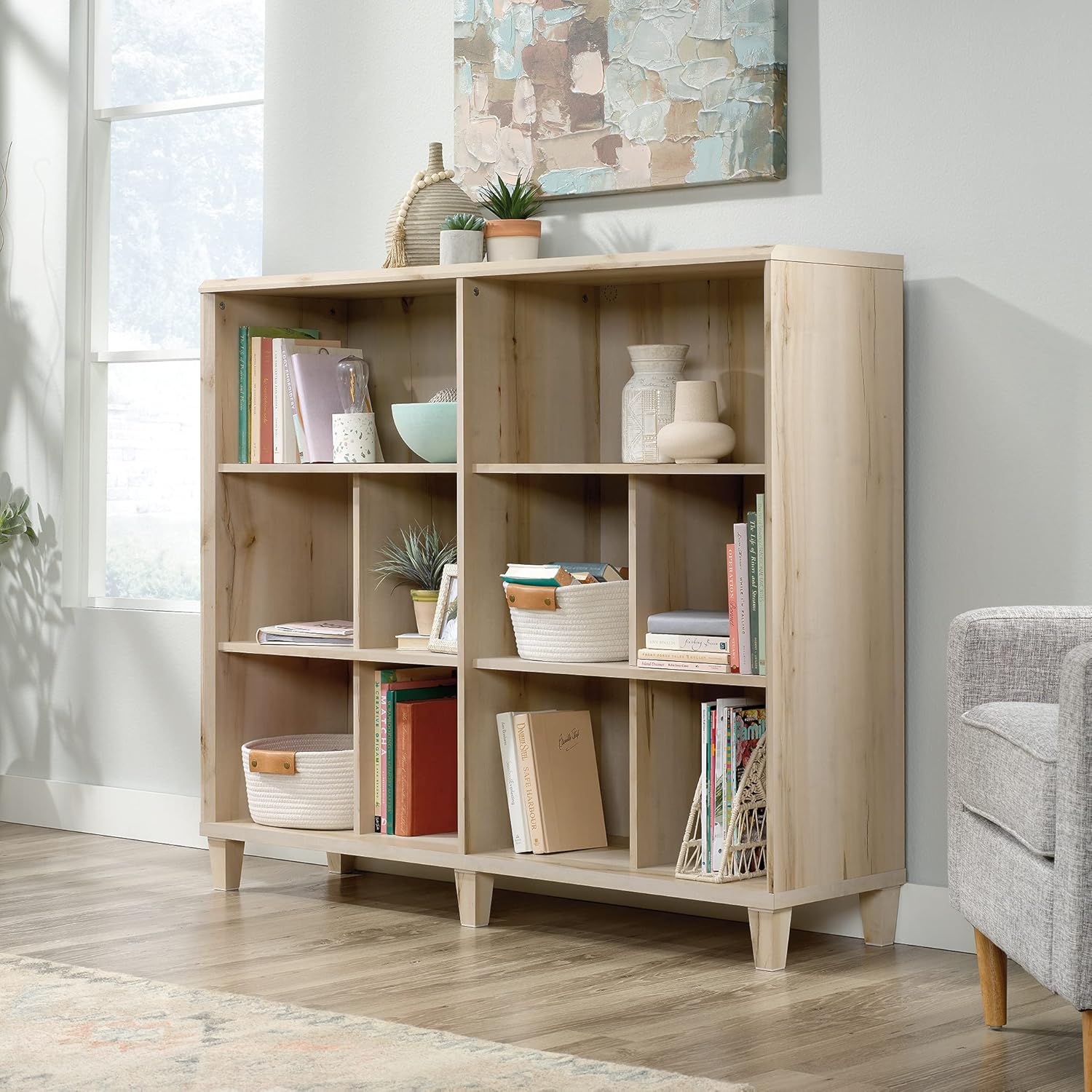 Sauder Willow Place Bookcase, L: 53.15