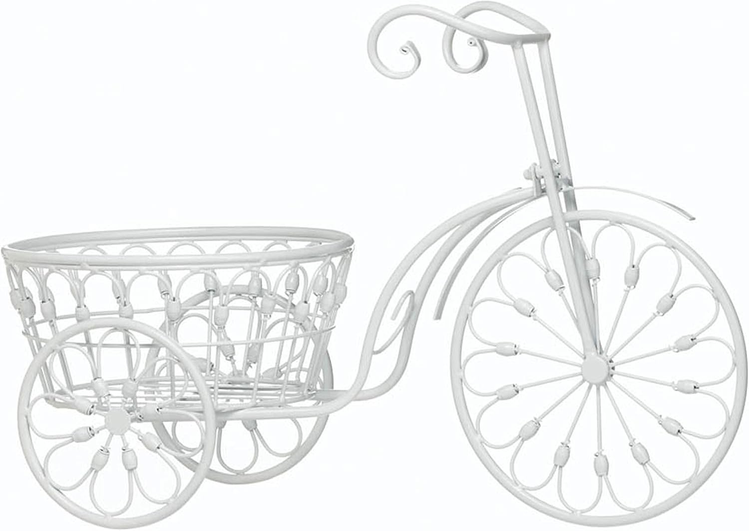 Old-Fashioned Bicycle Plant Stand 32x10x33.75