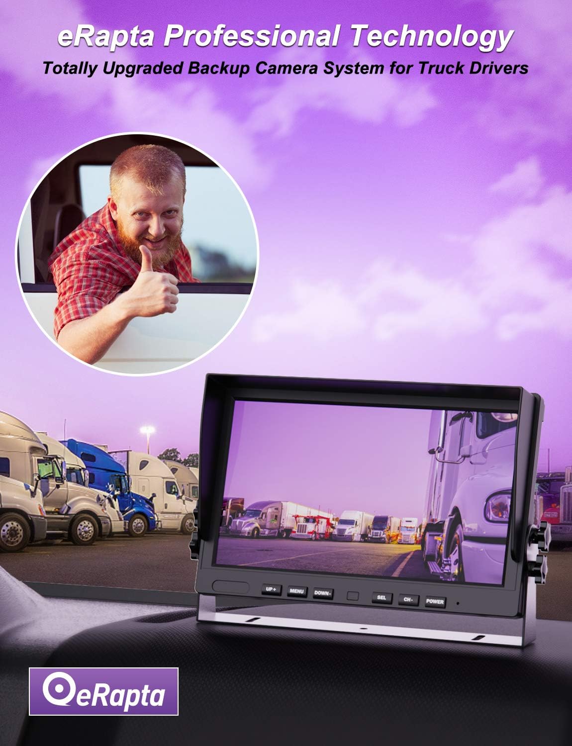 eRapta Backup Camera System with 10