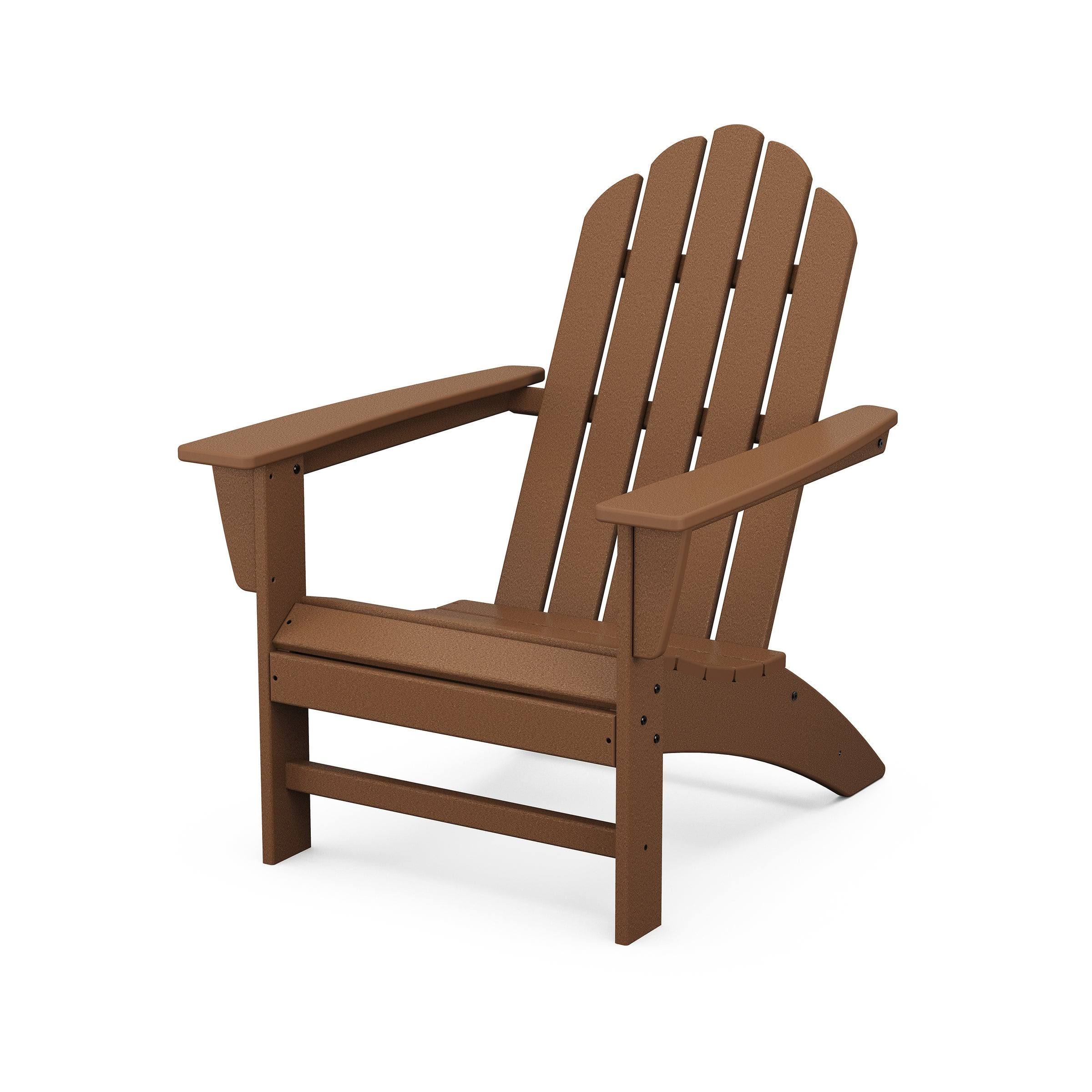 POLYWOOD Kahala Adirondack Chair - Teak