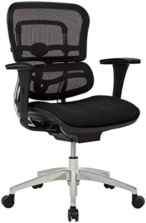 Workpro - Chair - 12000 Mesh Mid-Back Chair - Fabric/metal - 23