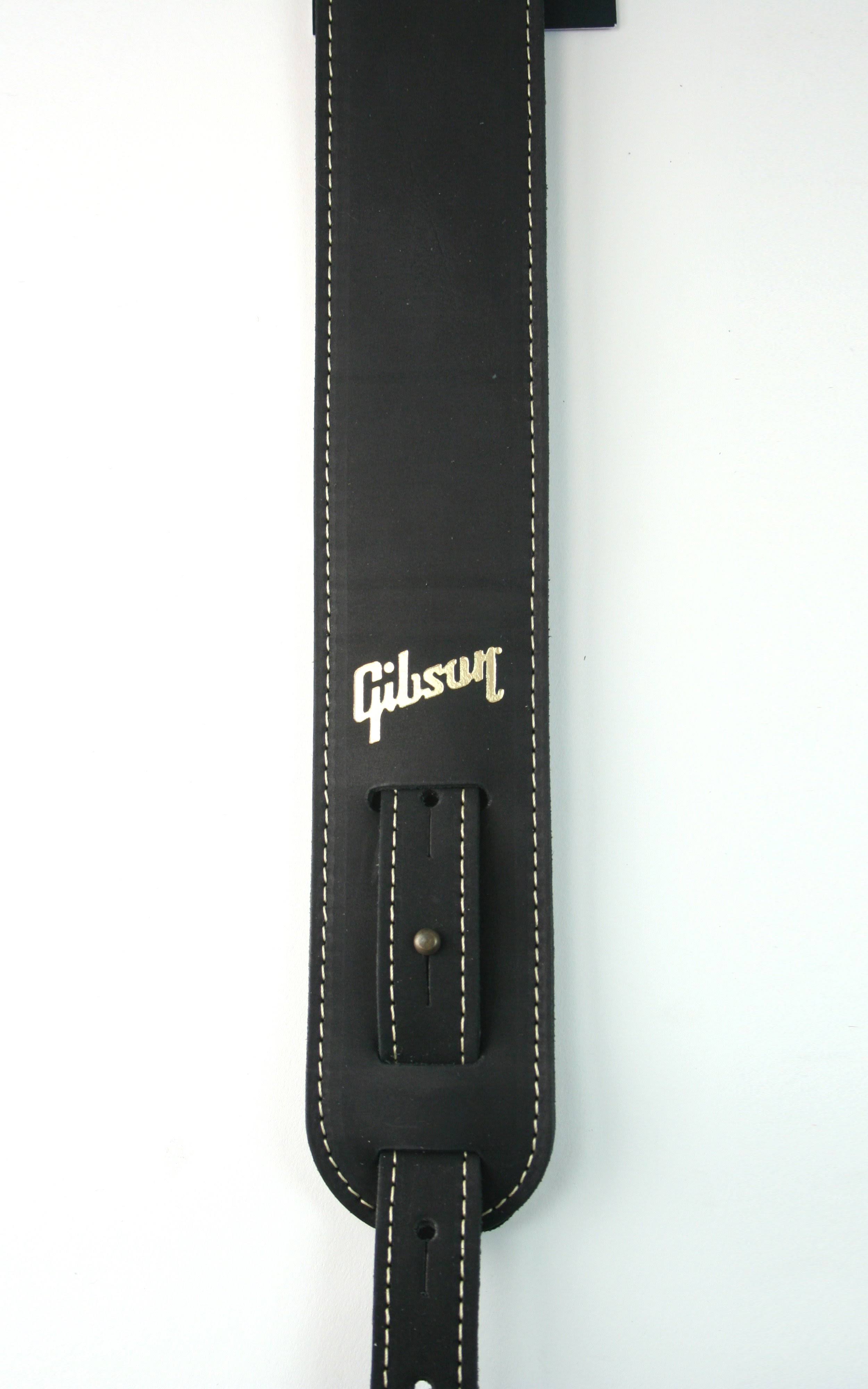 Gibson The Nubuck Guitar Strap - Black