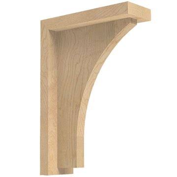 Designs of Distinction Bungalow 10 3/8 inch Bracket | Cherry | Shelf Bracket Wood