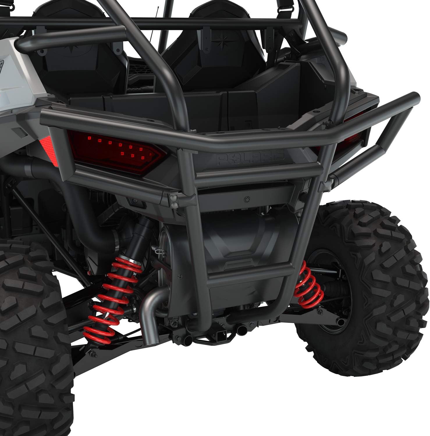 Polaris Rear Bumper Extension, Matte Black