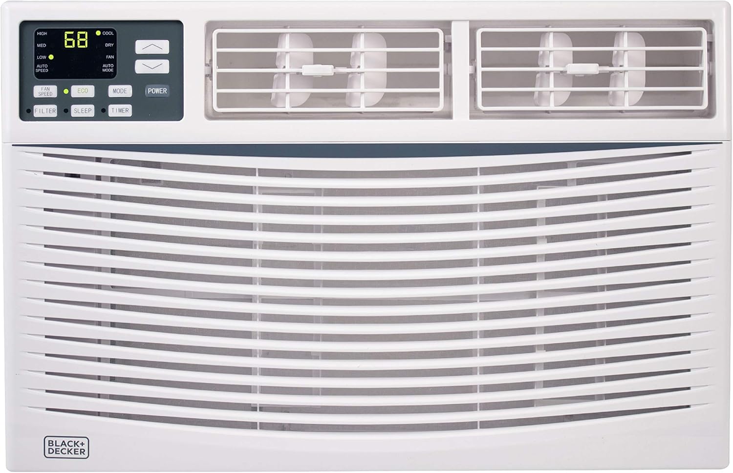 BLACK+DECKER Window Air Conditioner, 8,000 BTU, White