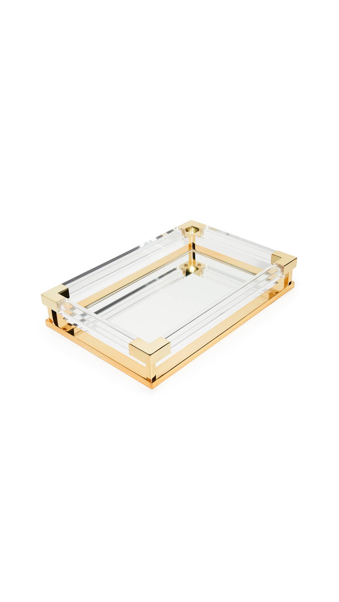 Jonathan Adler Jacques Small Tray, Brass