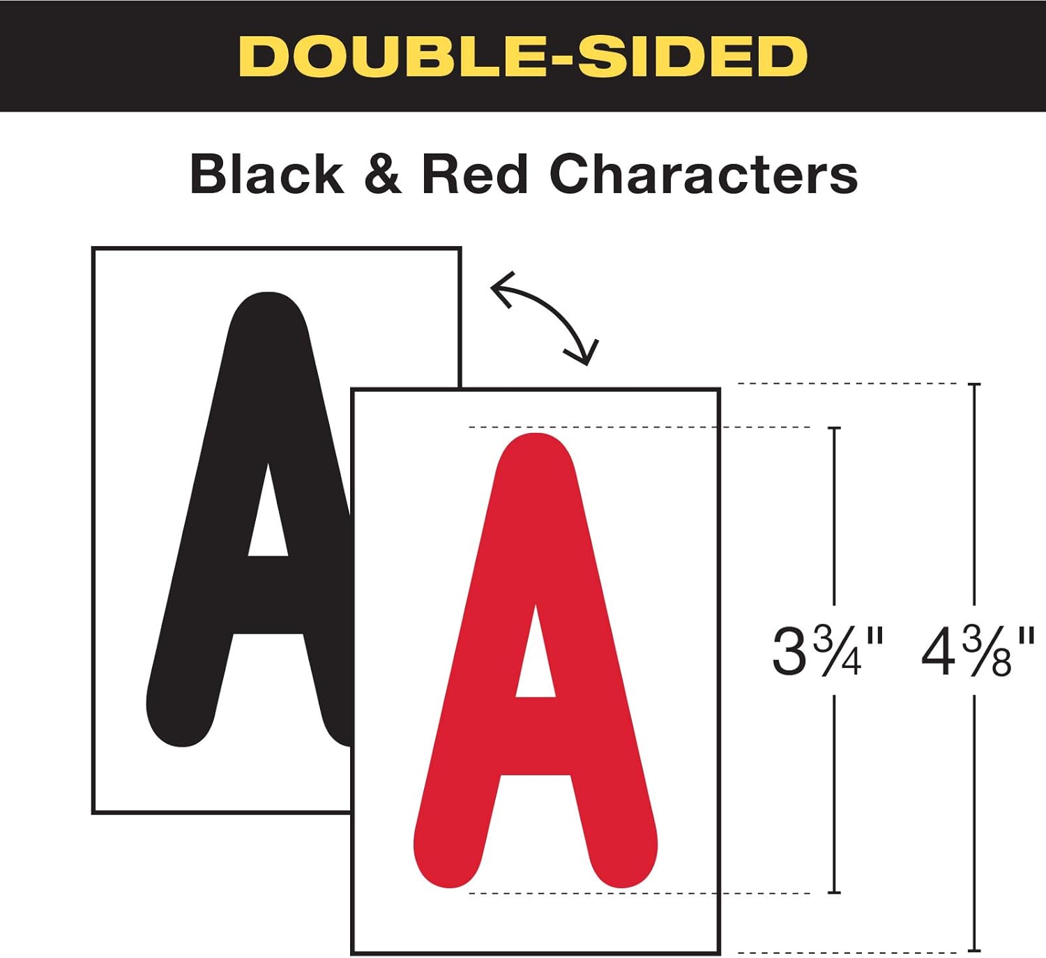 Swinging Sign Letters: Includes 792 Four inch Letters, Symbols, and Numbers for 24